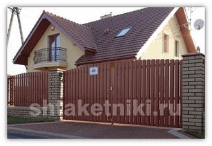 Штакетник для забора под дерево в Краснодаре