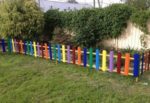 Декоративное ограждение участка в гостинице г. Краснодар